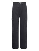 Pocket Cargo Jeans Bottoms Trousers Cargo Pants Black Mango