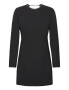 Open Back Dress Lyhyt Mekko Black Mango