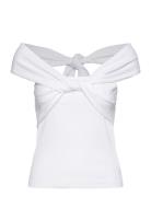 Fionabzcrossover Top Tops T-shirts & Tops Sleeveless White Bzr