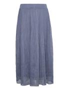 Senna Carma Skirt Polvipituinen Hame Blue Bruuns Bazaar