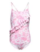 Tie-Dye Print Swimsuit Bikinit Pink Mango