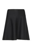 Als Short Knit Skirt Polvipituinen Hame Black NORR