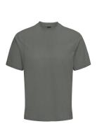 Onsotis Reg Mock Neck Tee Vd Tops T-shirts Short-sleeved Grey ONLY & S...