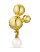 Atomic Stud W. Pearl Pendant Korvakoru Korut Gold Jane Koenig