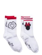 Socks Sukat White Minnie Mouse