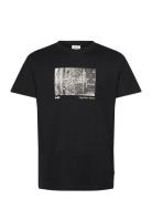 Sdmannus Tops T-shirts Short-sleeved Black Solid