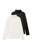 Nknviggo 2P Ls Slim Rollneck O Noos Tops T-shirts Long-sleeved T-shirt...