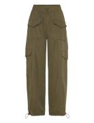 Fqtargo-Pants Bottoms Trousers Cargo Pants Khaki Green FREE/QUENT