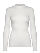 Nubia Ls Pullover - Noos Tops Knitwear Jumpers White Nümph