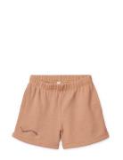 Cay Waffle Shorts Bottoms Shorts Pink Liewood