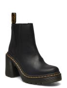 Spence Black Sendal Shoes Boots Ankle Boots Ankle Boots With Heel Blac...