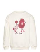 Sweatshirt Ls Tops Sweat-shirts & Hoodies Sweat-shirts White Minymo