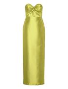 Haley Strapless Maxi Dress Maksimekko Juhlamekko Green Malina