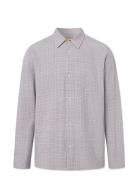 Samson Check Marisatwill Tops Shirts Casual Beige Rue De Tokyo