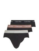 Hip Brief 3Pk Y-sepalus Briefs Alushousut Black Calvin Klein