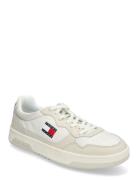 Tjm Cupsole Leather Ess Matalavartiset Sneakerit Tennarit White Tommy ...