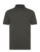 The Fred Perry Shirt Tops Polos Short-sleeved Green Fred Perry