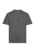 M Z.n.e. Tee Tops T-shirts Short-sleeved Grey Adidas Sportswear