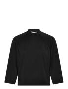 Mschadelona Lynette 3/4 Top Tops T-shirts & Tops Long-sleeved Black MS...