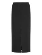 Msmarcia Midi Skirt Polvipituinen Mekko Black Minus