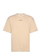 Samourai Printed O/S Ss Tshir Tops T-shirts Short-sleeved Beige SIXTH ...