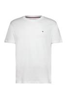 Ss Tee Tops T-shirts Short-sleeved White Tommy Hilfiger