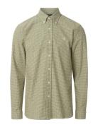 Classic Cotton Linen Shirt Tops Shirts Casual Green Lexington Clothing