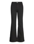 Nora Jeans Bottoms Jeans Straight-regular Black Twist & Tango