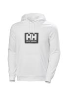 Hh Box Hoodie Sport Sweat-shirts & Hoodies Hoodies White Helly Hansen