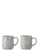 Aurora Mug Home Tableware Cups & Mugs Coffee Cups Grey Bloomingville