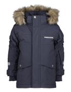 Bjärven Kids Parka 3 Parka Takki Navy Didriksons