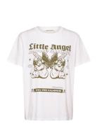 T-Shirt Tops T-shirts & Tops Short-sleeved White Sofie Schnoor