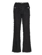 241 Thea Trousers Bottoms Trousers Straight Leg Black Ida Sjöstedt