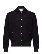 Rhett Varsity Jacket Bombertakki Takki Black Les Deux