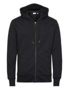 Reg Tonal Shield Full Zip Hoodie Tops Sweat-shirts & Hoodies Hoodies B...