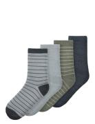 Nkmwak Wo/Bl 4P Sock Sukat Navy Name It