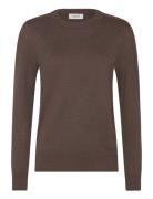 Milasz Pullover Tops Knitwear Jumpers Brown Saint Tropez