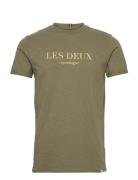 Amalfi T-Shirt Tops T-shirts Short-sleeved Green Les Deux