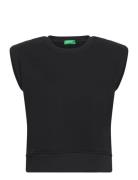 Sleeveless Sweater Tops T-shirts & Tops Sleeveless Black United Colors...