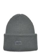 Hh Rib Beanie Accessories Headwear Beanies Grey Helly Hansen