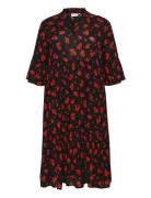 Kckerry Ami Dress Polvipituinen Mekko Black Kaffe Curve