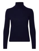 Turtle Neck Sweater Tops Knitwear Turtleneck Navy United Colors Of Ben...