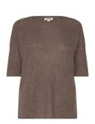 Sltuesday Jumper Tops Knitwear Jumpers Brown Soaked In Luxury