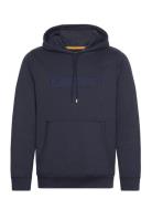 Heritage Hoody Tops Sweat-shirts & Hoodies Hoodies Navy Hackett London