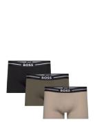 Trunk 3P Bold Bokserit Khaki Green BOSS