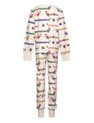 Two Piece Pyjamas Pyjamasetti Pyjama Multi/patterned Geggamoja