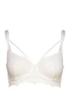 Isabella Ud Ll Lingerie Bras & Tops Soft Bras Bralette White Hunkemöll...