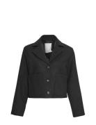 Mschbo Josia Short Jacket Villakangastakki Black MSCH Copenhagen