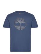 Kennebec River Tree Logo Short Sleeve Tee Dark Denim/Dark Sapphire Top...