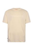 Hampthon Short Sleeve Tee Angora Tops T-shirts Short-sleeved Beige Tim...